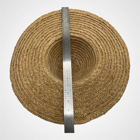 Vintage Romantic Lace Straw Sun Hat Lot Floral Ribbon Wide Brim Cottagecore 2 Pc